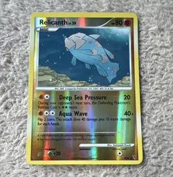 The Pokemon Company Relicanth SH8 Supreme Victors Shiny Holo Rare Eng 2009 HP80 - Image 1