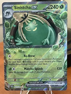The Pokemon Company-Sinistcha ex-Twilight Masquerade-023/167-Holo-DR - Image 1