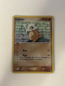 Pokemon TCG Cubone 60/113 EX Delta Species Reverse Holo Common ENG 50HP 2005 - Image 1
