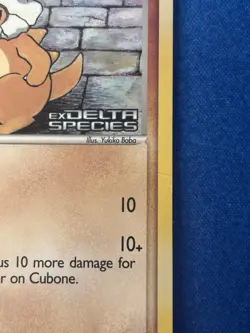 Pokemon TCG Cubone 60/113 EX Delta Species Reverse Holo Common ENG 50HP 2005 - Image 5
