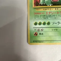 Venasuar holo CD promo #003 pokemon card Japanese - Image 2