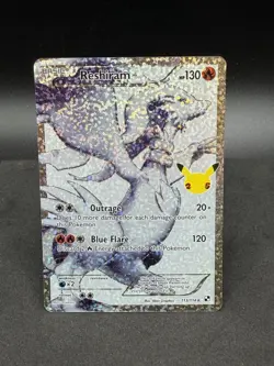 Reshiram 113/114 Celebrations: Classic Collection Holo Pokemon - Image 1