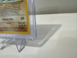 1999 Pokemon Base Set Machamp #8/102 1st Edition Holo Rare CGC 8 - Image 4