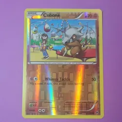 Pokemon Cubone 77/162 BREAKthrough Uncommon Reverse Holo English 70 HP 2015 - Image 3