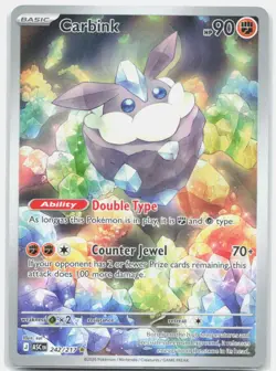 Carbink 242/217 Illustration Rare Ascended Heroes Pokemon Near Mint - Image 1