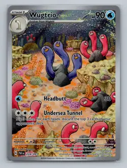 Pokemon SV: Paldean Fates #224/091 Wugtrio - Image 1