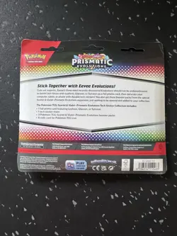 Pokemon Prismatic Evolutions Tech Sticker Collection-Glaceon (New Sealed) - Image 2
