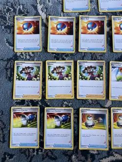 Pokemon Battle Academy 2022 Lot of 17 Cinderace Stamped Trainer Cards PokemonTCG - Image 2