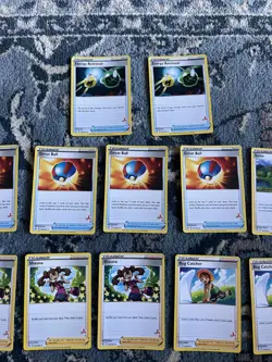 Pokemon Battle Academy 2022 Lot of 17 Cinderace Stamped Trainer Cards PokemonTCG - Image 4