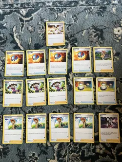 Pokemon : Battle Academy 2022 - EEVEE DECK Lot Of 16 Trainer Cards Stamped TCG - Image 1