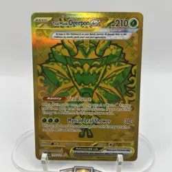 Pokemon TCG Teal Mask Ogerpon ex Hyper Rare Full Art Holo 177/131 English - Image 3