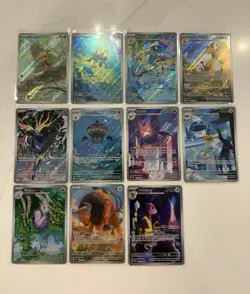 Pokemon TCG - Chaos Rising Full Set of Illustration Rares: 087/086 - 097/086 NM - Image 1