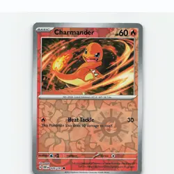 Charmander 026/197 Common Obsidian Flames Pokemon Reverse Holo Near Mint - Image 1
