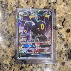 Umbreon GX 80/149 SM Base Set Ultra Rare Holo 200 HP English 2017 - Image 1