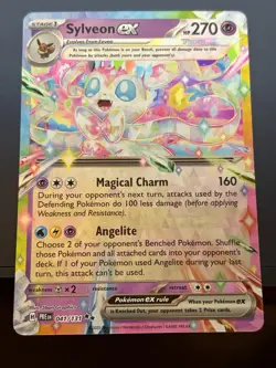 Sylveon ex 041/131 Sv: Prismatic Evolutions Holo Pokemon TCG - Image 1