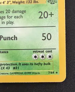 Nidoqueen Jungle 07/64 Holo Rare Stage 2 90 HP Unlimited Pokemon TCG MP - Image 4