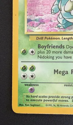 Nidoqueen Jungle 07/64 Holo Rare Stage 2 90 HP Unlimited Pokemon TCG MP - Image 5