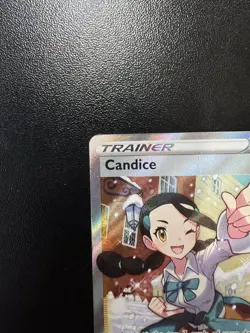 Pokemon TCG Candice (Full Art) Silver Tempest 189/195 Holo Ultra Rare - Image 3