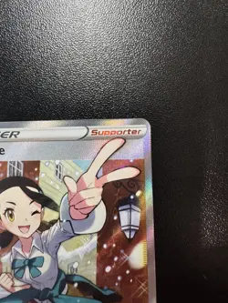 Pokemon TCG Candice (Full Art) Silver Tempest 189/195 Holo Ultra Rare - Image 4