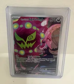Cynthia's Spiritomb 244/217 Holo Illus Rare Full Art 70 HP EN - Image 1