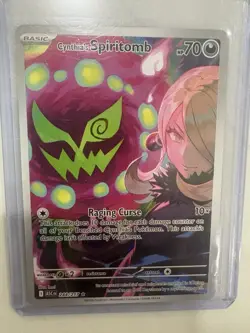 Cynthia's Spiritomb 244/217 Holo Illus Rare Full Art 70 HP EN - Image 3
