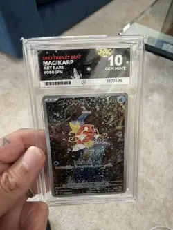 Pokemon Magikarp AR #080 Japanese ACE PERFECT 10,10,10,10 Quad 10 Triplet Beat - Image 5