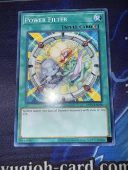 Yu-Gi-Oh! TCG Power Filter - OP16-EN018 - Common NM OTS 16 - Image 1