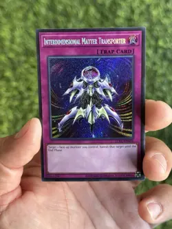 Yugioh! Interdimensional Matter Transporter - LCKC-EN052 - Secret Rare - Unli - Image 1