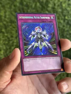 Yugioh! Interdimensional Matter Transporter - LCKC-EN052 - Secret Rare - Unli - Image 2