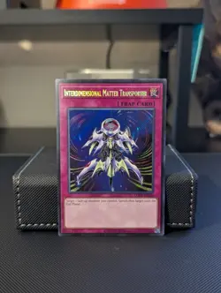 Interdimensional Matter Transporter - LCKC-EN052 - Secret Rare Unlimited - NM - Image 1
