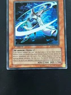 YUGIOH MYSTIC SWORDSMAN LV6 ULTRA RARE RDS-EN008 1ST EDITION PLAYED - Image 4