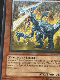 YUGIOH SUPER ANCIENT DINOBEAST ULTIMATE RARE LODT-EN088 - Image 3