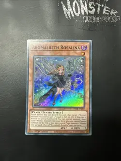 YUGIOH AROMALILITH ROSALINA SUPER RARE PHNI-EN022 1ST EDITION - Image 1