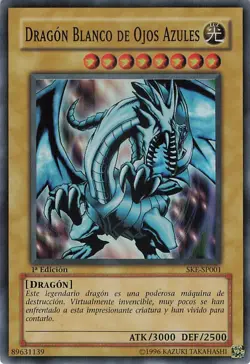 Yu-Gi-Oh! TCG Dragon Blanco De Ojos Azules - Image 1