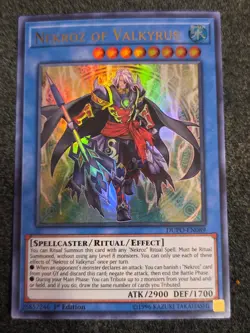 Yugioh Nekroz of Valkyrus DUPO-EN089 Ultra Rare 1st Edition VLP - Image 1