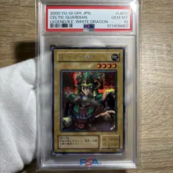 Yu-Gi-Oh! PSA 10 2000 Celtic Guardian LB-00 Super Rare 2st Edition - Image 1