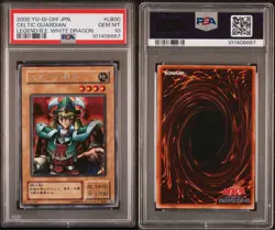 Yu-Gi-Oh! PSA 10 2000 Celtic Guardian LB-00 Super Rare 2st Edition - Image 4