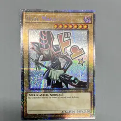 Konami Yu-Gi-Oh! Dark Magician 1st Ed Ultra Rare Holo ATK 2500 2100 - Image 1