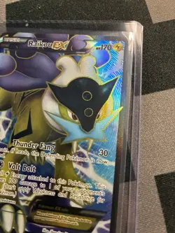 Pokemon TCG Raikou EX 105/108 Dark Explorers Full Art Holo Ultra Rare 2012 - Image 4