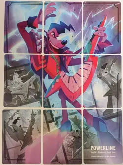 Disney Lorcana - POWERLINE - Fabled Art Card Puzzle - Complete 9 Card Set - Image 1