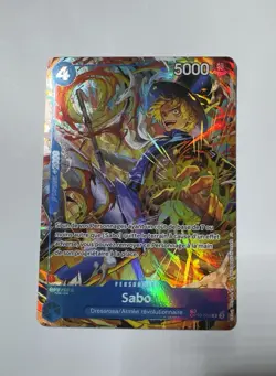 One Piece TCG Sabo OP10-049 TR French Treasure Rare NM - Image 1