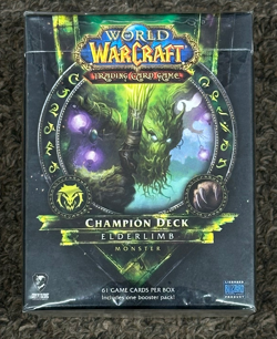 World of Warcraft Trading Card Game Champion Deck Elderlimb SEALED!! - Image 1