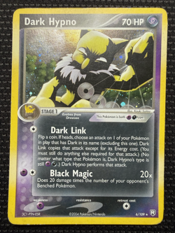 Pokemon Dark Hypno 6/109 Team Rocket Returns Unlimited Holo LP - Image 2