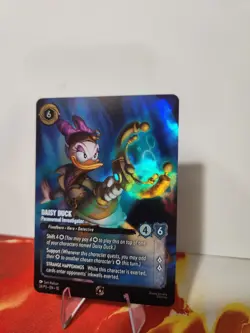 Daisy Duck - Paranormal Investigator (Store Championship) 24 Disney Lorcana... - Image 3