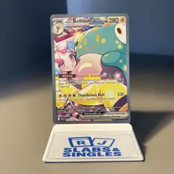 Pokemon TCG Journey Together Iono's Bellibolt EX Card 183/159 Special Rare - Image 1