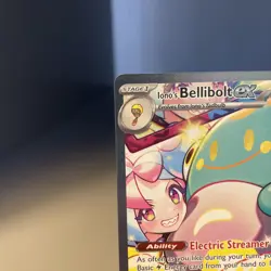 Pokemon TCG Journey Together Iono's Bellibolt EX Card 183/159 Special Rare - Image 2