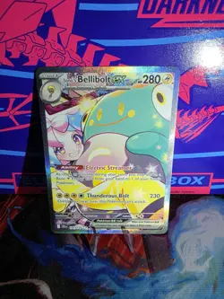 Pokemon TCG Iono's Bellibolt EX Journey Together 183/159 - Image 1