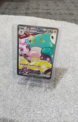 Pokemon TCG Iono's Bellibolt EX 183/159 Journey Together Special Illustration - Image 1