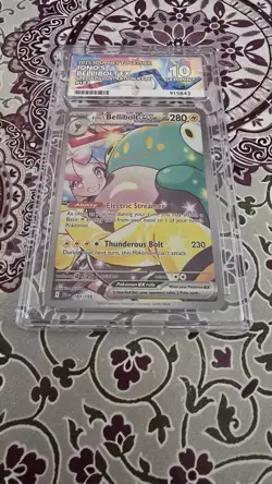 Pokemon TCG Iono's Bellibolt Ex SIR Journey Together Card 183/159 Ace 10 - Image 1