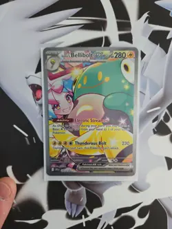 Pokemon TCG Iono's Bellibolt EX Full Art Journey Together 183/159 - Image 1